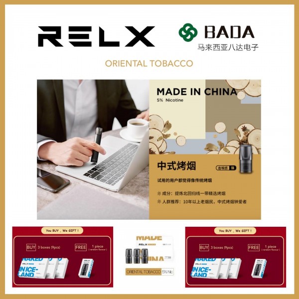 [ ORIGINAL! ] RELX nano refill pod flavour pack relx disposable refill flavor - READY STOCK - 