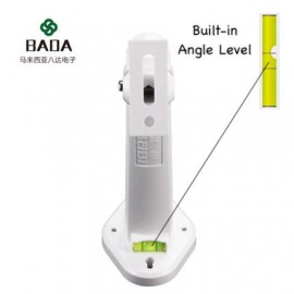 High Quality CCTV Camera Wall Mount Waterproof Plastic Mounting Bracket Stand Housing Holder with Angle Level