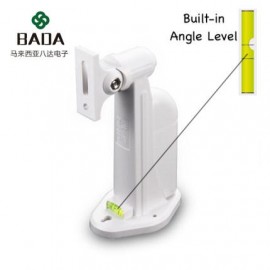 High Quality CCTV Camera Wall Mount Waterproof Plastic Mounting Bracket Stand Housing Holder with Angle Level