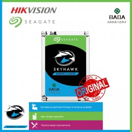 1TB / 2TB / 3TB / 4TB Hikvision Seagate Skyhawk Surveillance Security HDD 24/7 durable designed for CCTV Hikvision DVR Recorder Recording 5900RPM SATA 6GB/s 64MB Cache 3.5' HDD